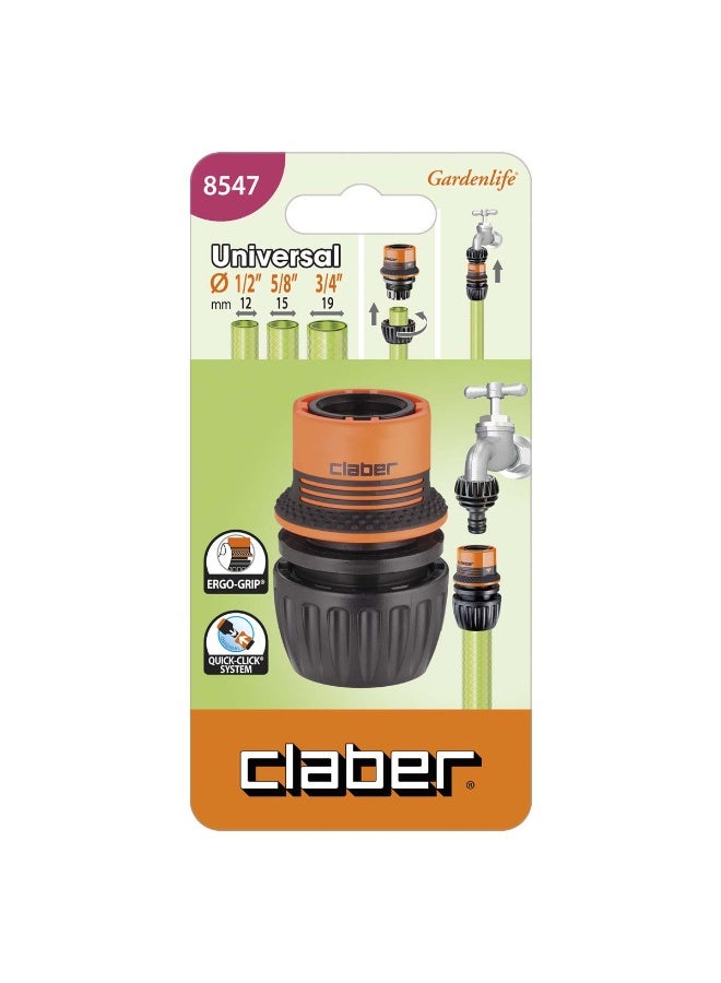 كلابر وصلة عالمية 1/2 بوصة - 5/8 بوصة - 3/4 بوصة - Image 2