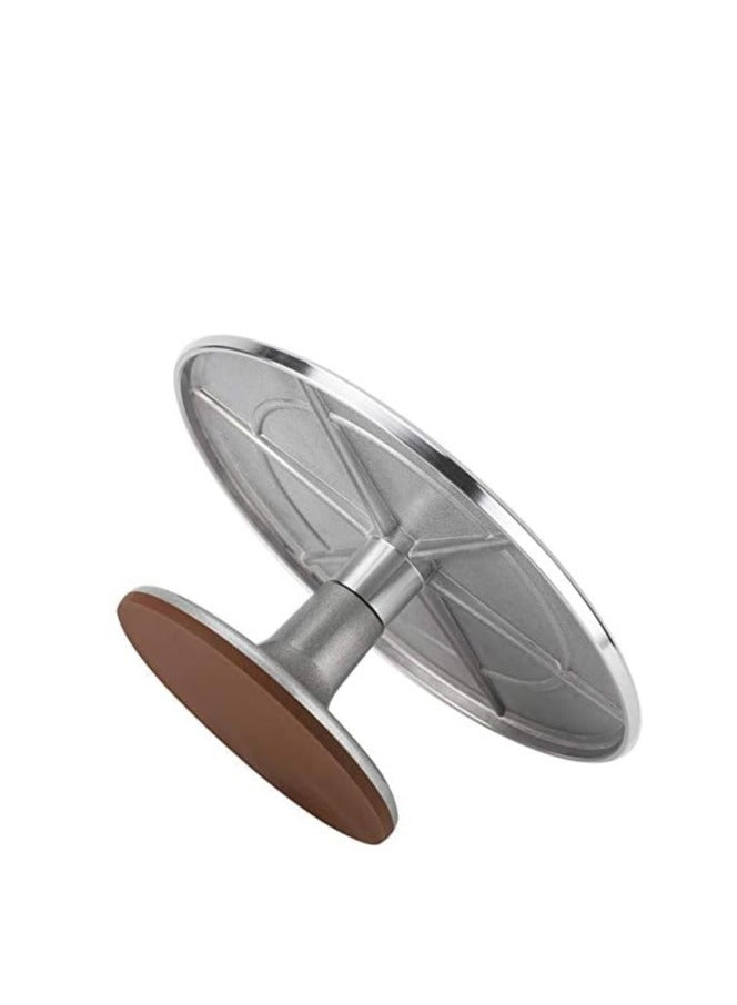 12inch Cake Stand Aluminum Cake Turntable Rotating Revolving Decorating Stand with Angled Icing Spatula and Comb Icing Smoother  - Image 4