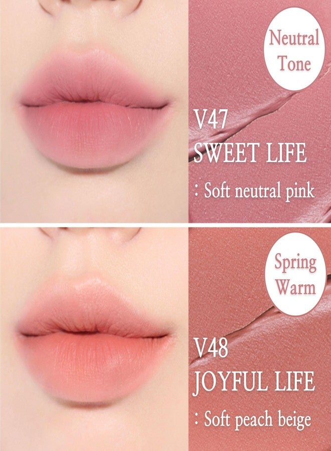 BBI@ BBIA BBIA Last Velvet Tint MLBB Edition - Soft Creamy Matte Finish Lip Stain, Blur Effect & Velvety Texture, Long-Lasting, High Pigment, Non-Drying, Vegan, Korean Lip Makeup (V48 JOYFUL LIFE, Pack of 1) - Image 2