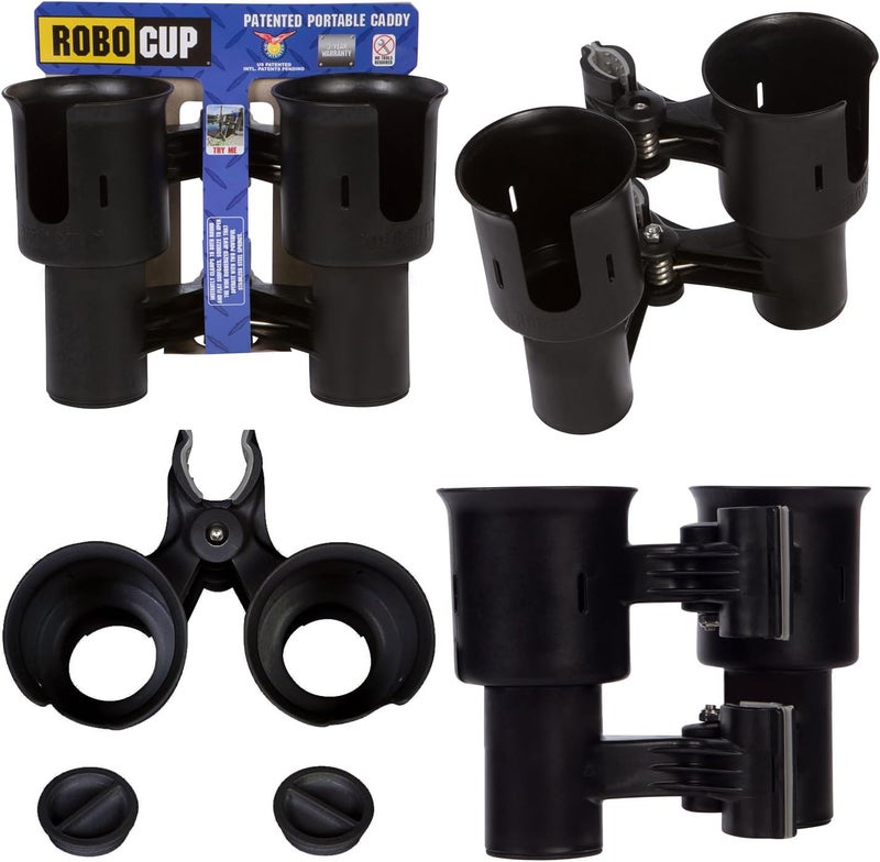 ROBOCUP Portable Caddy - Versatile Cup Holder for Drinks, Fishing Rods, and More - Image 1