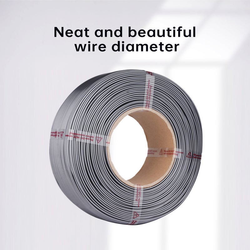 PETG Filament 1.75mm 3D Printer Filament 1kg(2.2lbs) Higher Toughness High Speed 500mm/s 3D Printing Filament Compatible with Creality, Prusa, ELEGOO, Bambu Lab, AnkerMaker Most of 3D Printers -Grey - Image 5