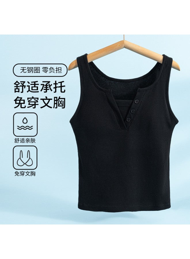 Goso Wide Strap Women'S Vest, Wearable As Outerwear, Beautiful Back Design, Base Layer Camisole, Skin-Friendly Soft And Versatile Underwear - Image 2
