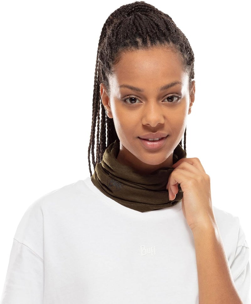 BUFF CoolNet UV Neck Gaiter, UPF 50 Sun Protection, Breathable, Versatile, Quick Dry Face Mask, Solid Colors, Adult Size - Image 3