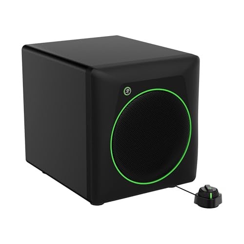 Mackie CR8SBT 8” Powered Subwoofer with Desktop Remote, Bluetooth, TRS, RCA, Crossover and Polarity Controls, Compatible with CR Series Powered Studio Monitors - Image 2