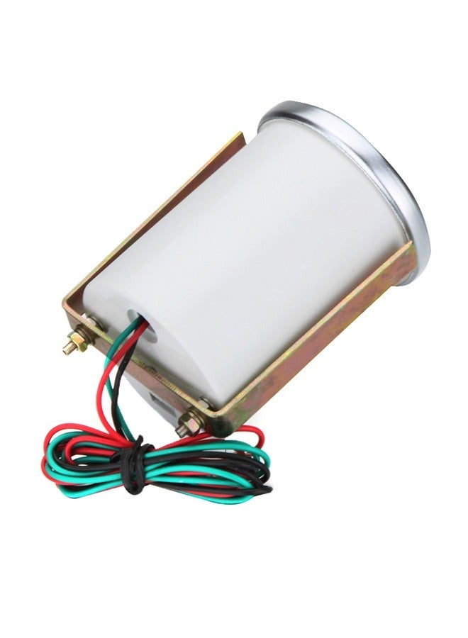 MUNTAQI Adjustable Tachometer 1K-11K RPM Tacho Gauge Aluminum Shift Light Blue/Red LED Light Black Surface - Image 4