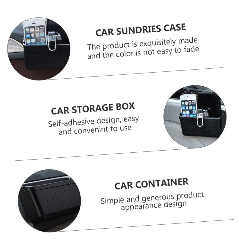 Compact Plastic Car Storage Container Organizer Holder For Accessories - Image 4