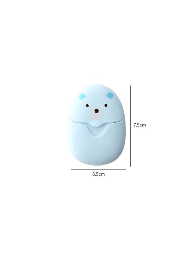 HOMESTAR عبوة 3 قطع (150 ورقة) من عبوات الصابون القابلة للذوبان المحمولة، موزع ورق قابل للتخلص منه لغسل اليدين ورغوة الاستحمام، مثالي للأطفال والبالغين في الرحلات والتخييم والمشي في الطبيعة - Image 4