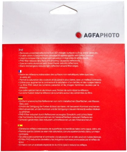 AgfaPhoto AGFA 86mm Multi-Coated Glass Circular Polarizing (CPL) Filter - Image 3