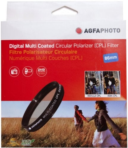 AgfaPhoto AGFA 86mm Multi-Coated Glass Circular Polarizing (CPL) Filter - Image 2