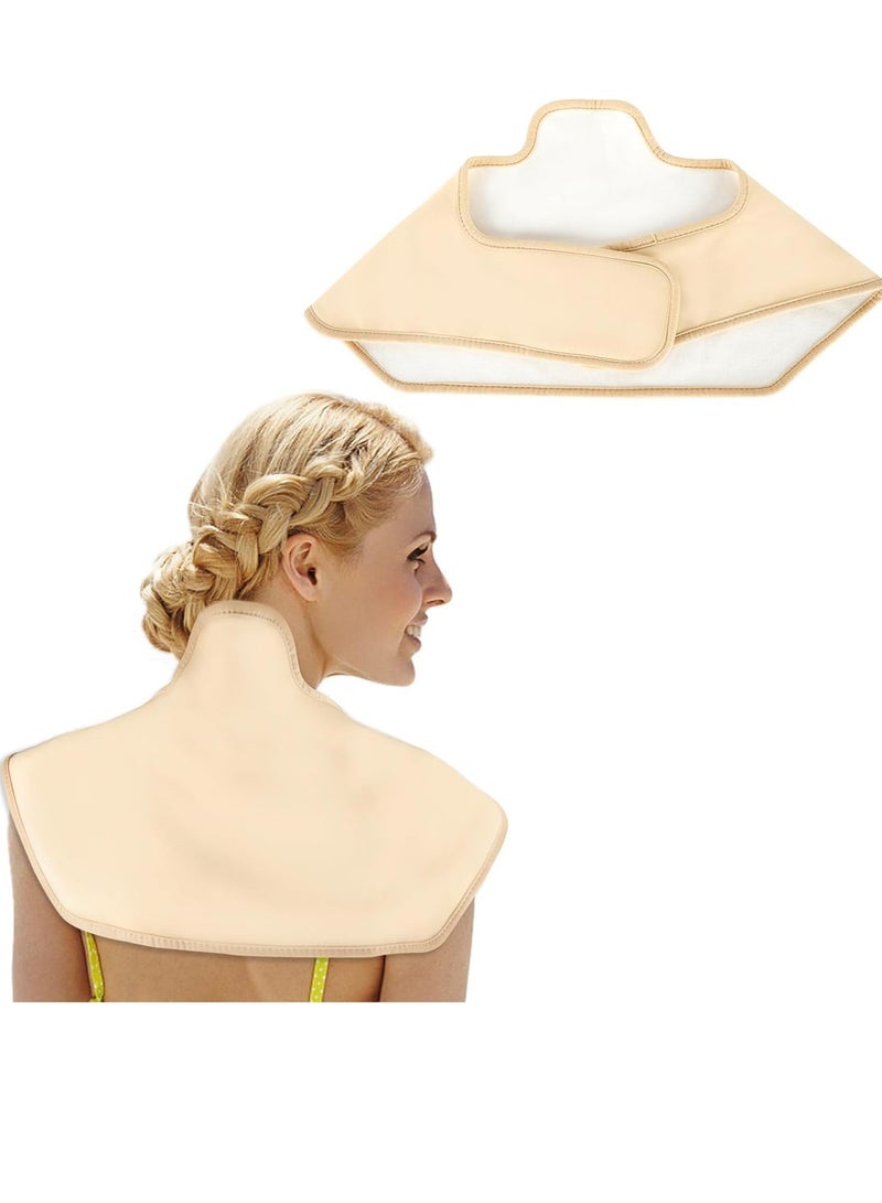 Generic Reusable Castor Oil Pack Wrap for Neck and Shoulder, Organic German Cotton Compress for Massage  - Image 1