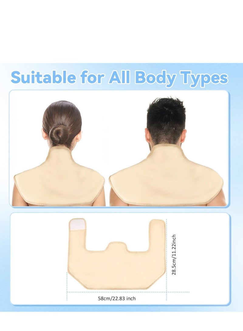 Generic Reusable Castor Oil Pack Wrap for Neck and Shoulder, Organic German Cotton Compress for Massage  - Image 5