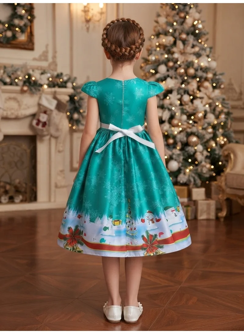 D'daniela Christmas Party Emerald Green  Dress