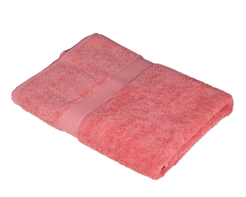 Bombay Dyeing Santino Premium Combed Cotton Bath Towel - Rose