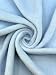 EOVEA Polar Fleece Fabric by the Yard Soft AntiPill Warm Cozy Material for Blankets Clothing Crafts Pet Beds DIY Sewing 60 Wide Solid Baby Blue 12 Yard - Image 2
