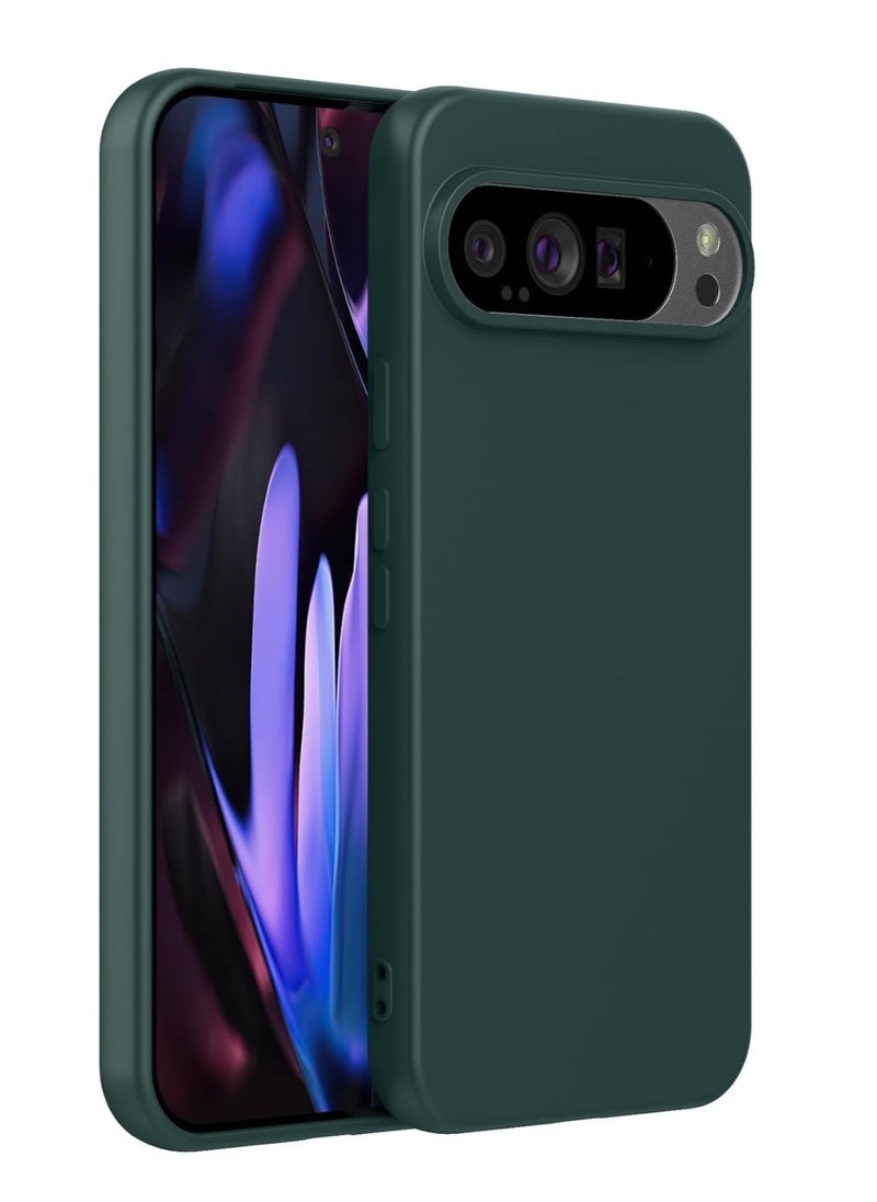 Houmt Google Pixel 9 Pro XL Case Cover Liquid Silicone Anti-Fingerprint Shockproof Protective Case Anti-Scratch Anti-Drop Slim Cover for Pixel 9 Pro XL  - Image 1