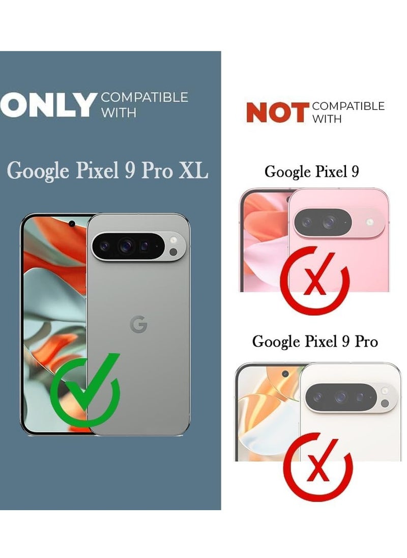 Houmt Google Pixel 9 Pro XL Case Cover Liquid Silicone Anti-Fingerprint Shockproof Protective Case Anti-Scratch Anti-Drop Slim Cover for Pixel 9 Pro XL  - Image 2
