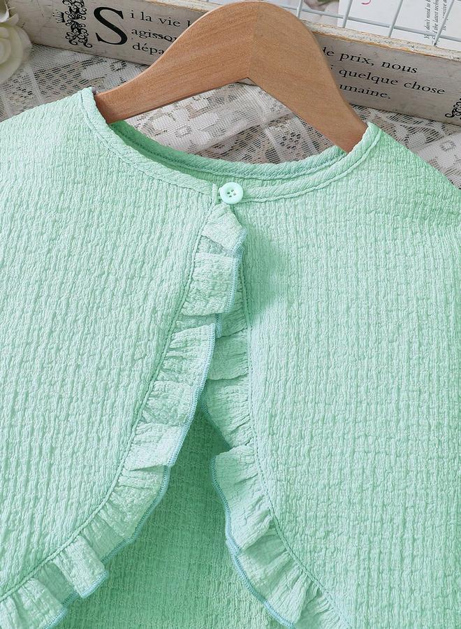 تايك تو طقم فستان بطبعة زهور مع بوليرو - Image 5