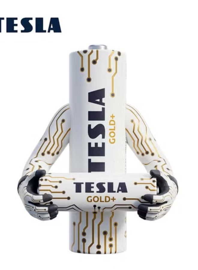 TESLA BATTERIES  AAA GOLD+ ALKALINE  LR03 1.5 2pcs - Image 3