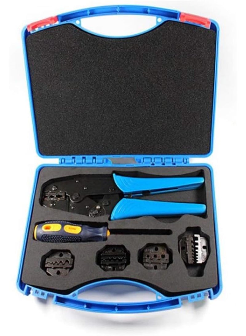 GGOOT Hardware Tools Manual Crimping Tool, Electrician Special Combination Crimping Tool Multi-clamp Crimping Pliers Set  - Image 1
