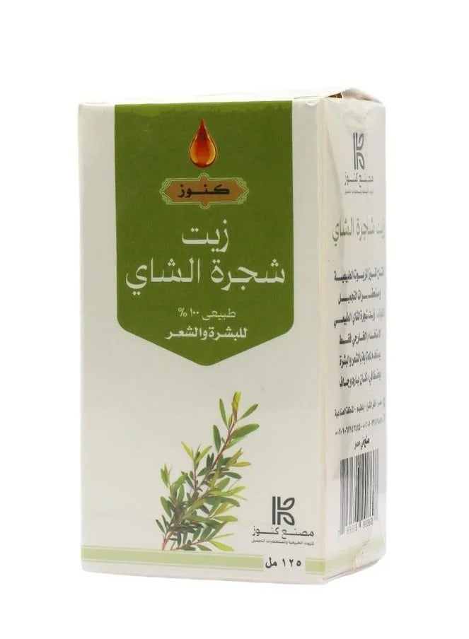 Konoz Tea Tree Oil Natural 100% For Hair and Skin 125 ml - Image 4