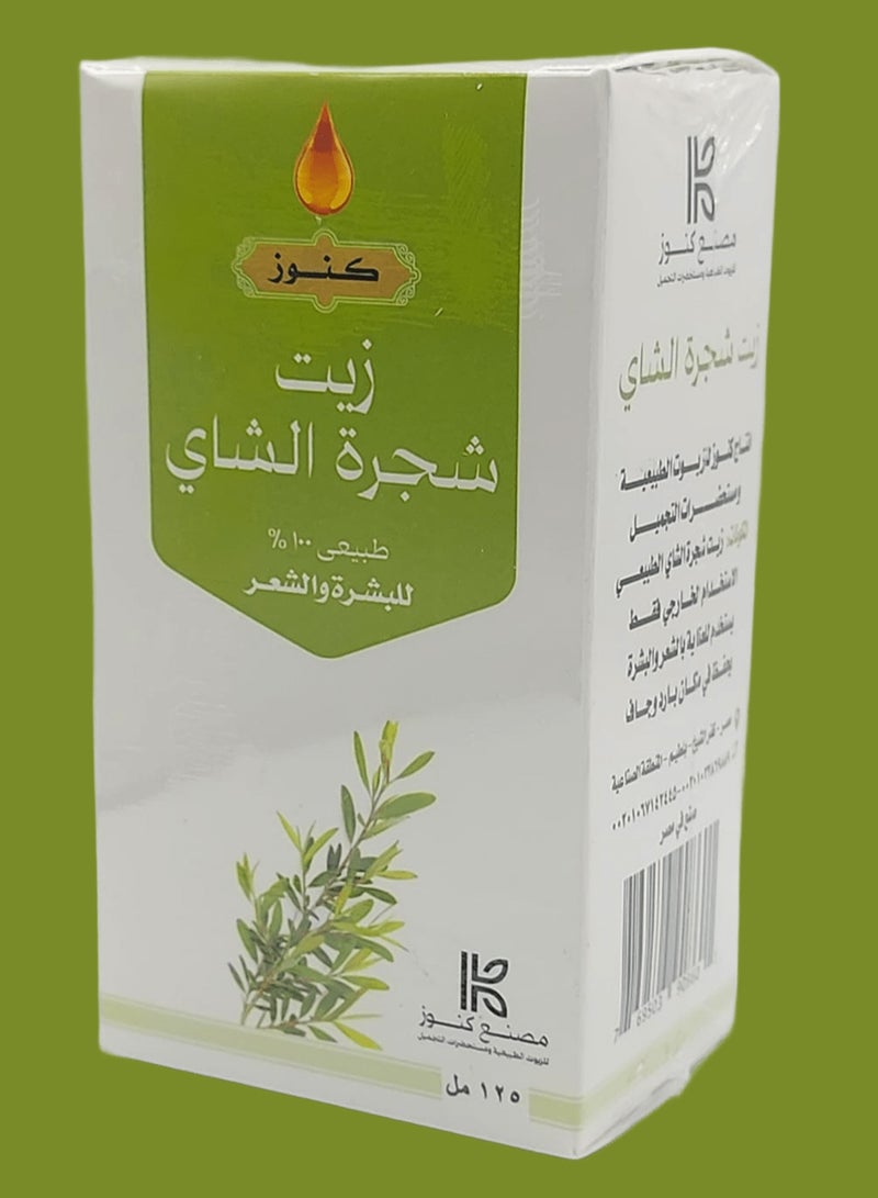 Konoz Tea Tree Oil Natural 100% For Hair and Skin 125 ml - Image 3