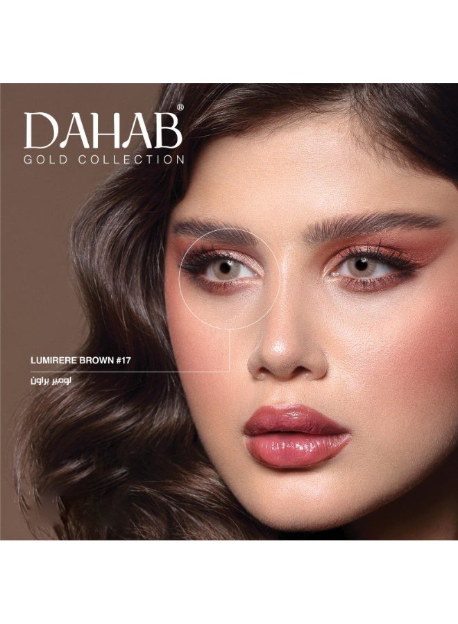 Dahab Daily Lenses Lumirere Brown #17 - Image 3