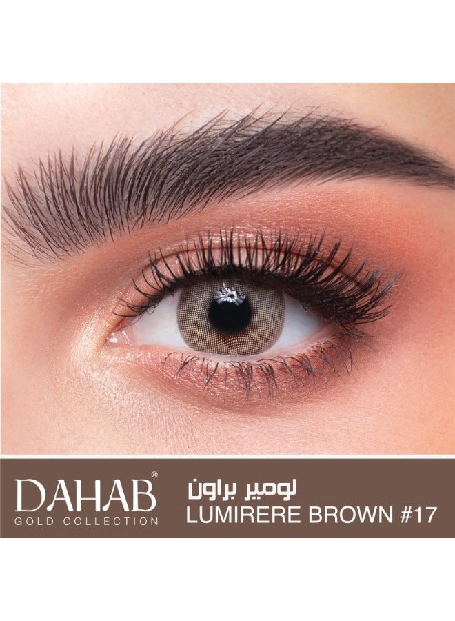 Dahab Daily Lenses Lumirere Brown #17 - Image 1
