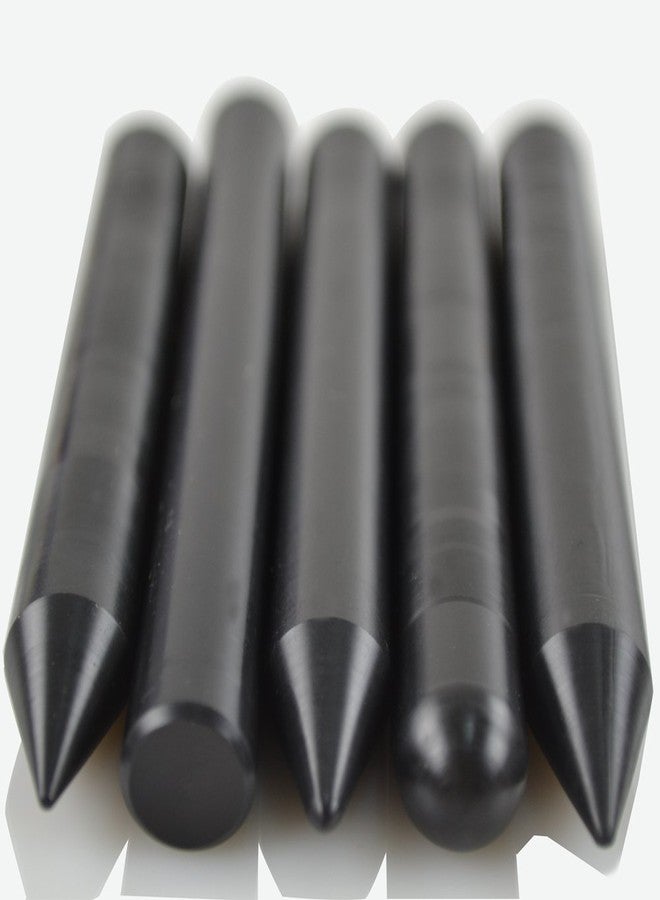 HiYi 5pcs Tap Down Tools Paintless Dent Repair Tools for All Painted Surfaces Black Nylon Dent Fix Tools - Image 5