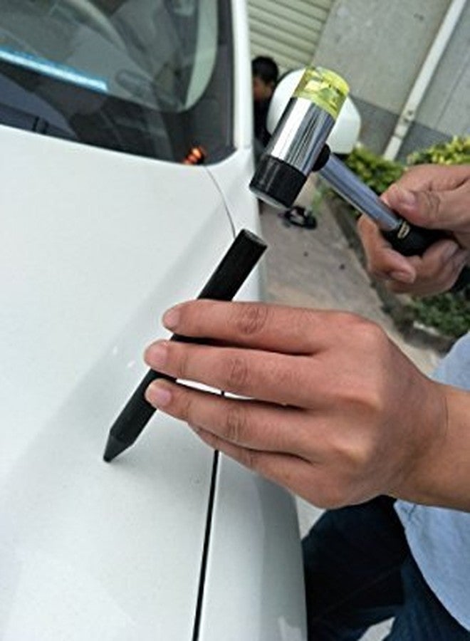 HiYi 5pcs Tap Down Tools Paintless Dent Repair Tools for All Painted Surfaces Black Nylon Dent Fix Tools - Image 4