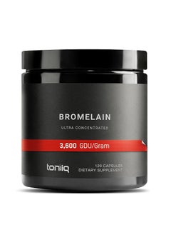 Toniiq Toniiq Bromelain 3600 GDU/Gram 120 Capsules 