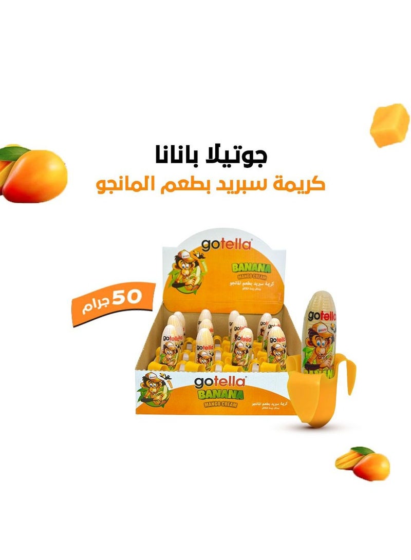 جوتيلا شوكلت جوتيلا بانانا مانجو شوكليت 55 جرام 12 قطعة - Image 1