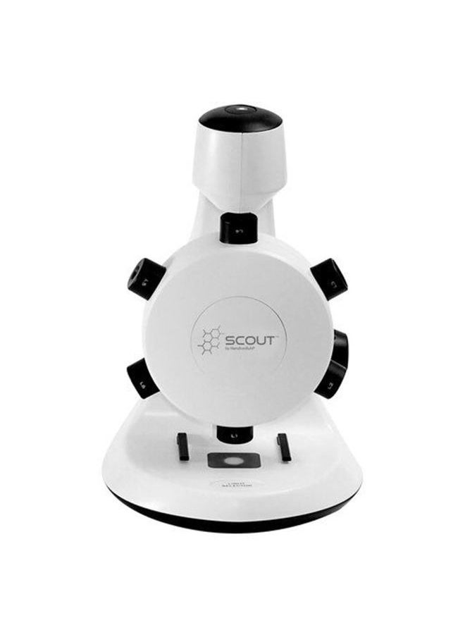 HamiltonBuhl SCT18 Scout Digital STEM Microscope with Six Magnification Lenses, CMOS Sensor, Max. Still-Image Resolution 1600x1200 Pixels (UXGA), Max. Video Resolution 640x480 Pixels (VGA)  - Image 1