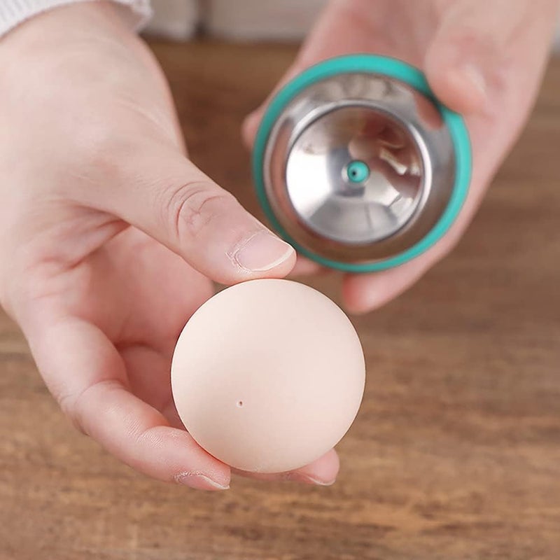 AUDBUA Egg Piercer Hole Puncher,Cute Durable for Boiled Egg Stainless Steel Egg Separator Tool Kitchen Tools(1 pc) - Image 4