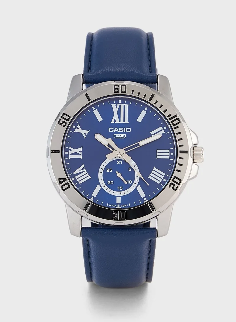 CASIO Mtp-Vd200L-2Budf Enticer Analog Watch
