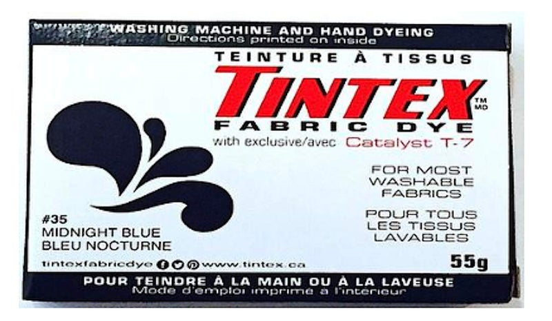 Tintex Fabric Dye Midnight Blue 35 - Image 2