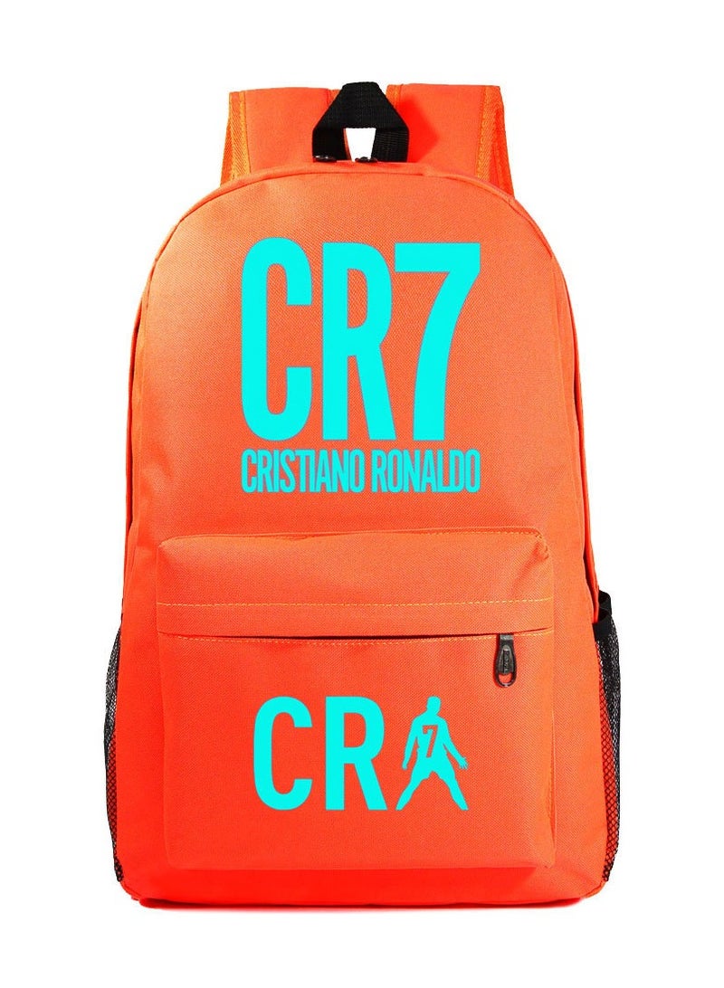 CR7 Blue Luminous Youth Casual Backpack
