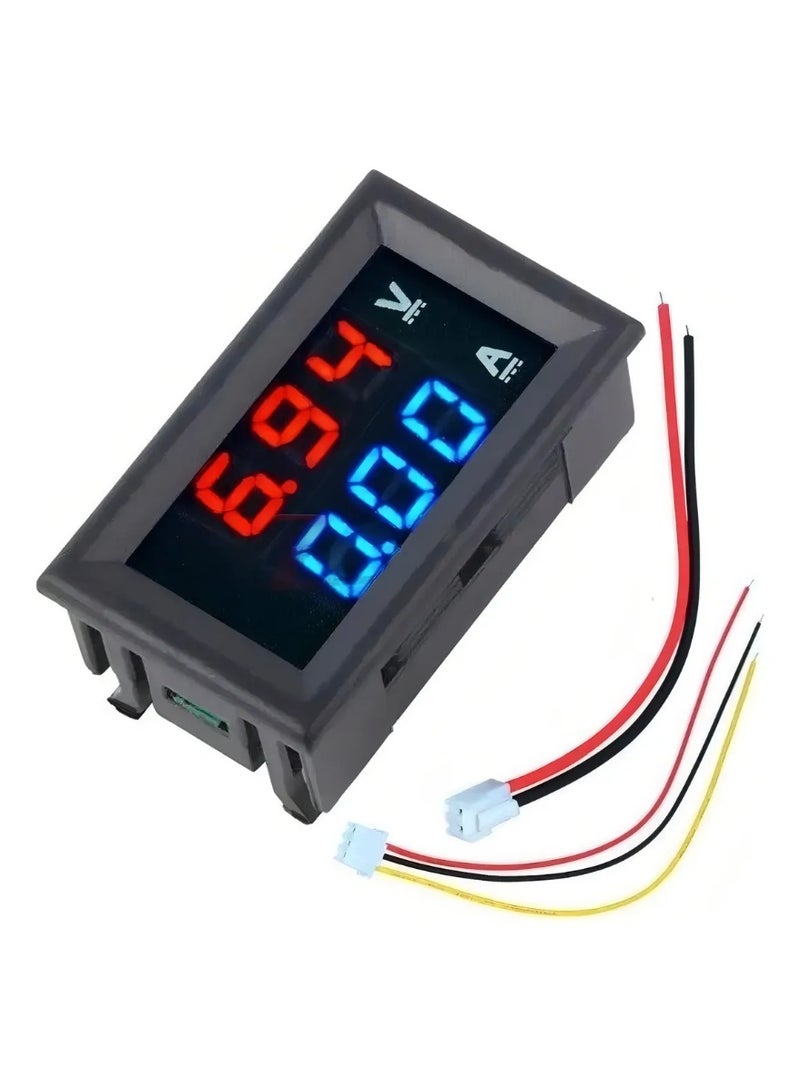 2 وحدات من جهاز قياس الجهد الرقمي 0-100V نطاق الجهد 10A نطاق الحالي - Image 2