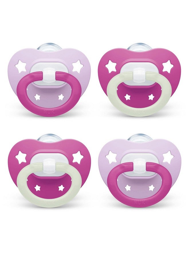 NUK Orthodontic Pacifiers 618 Months 4 Count (Pack Of 1) - Image 2