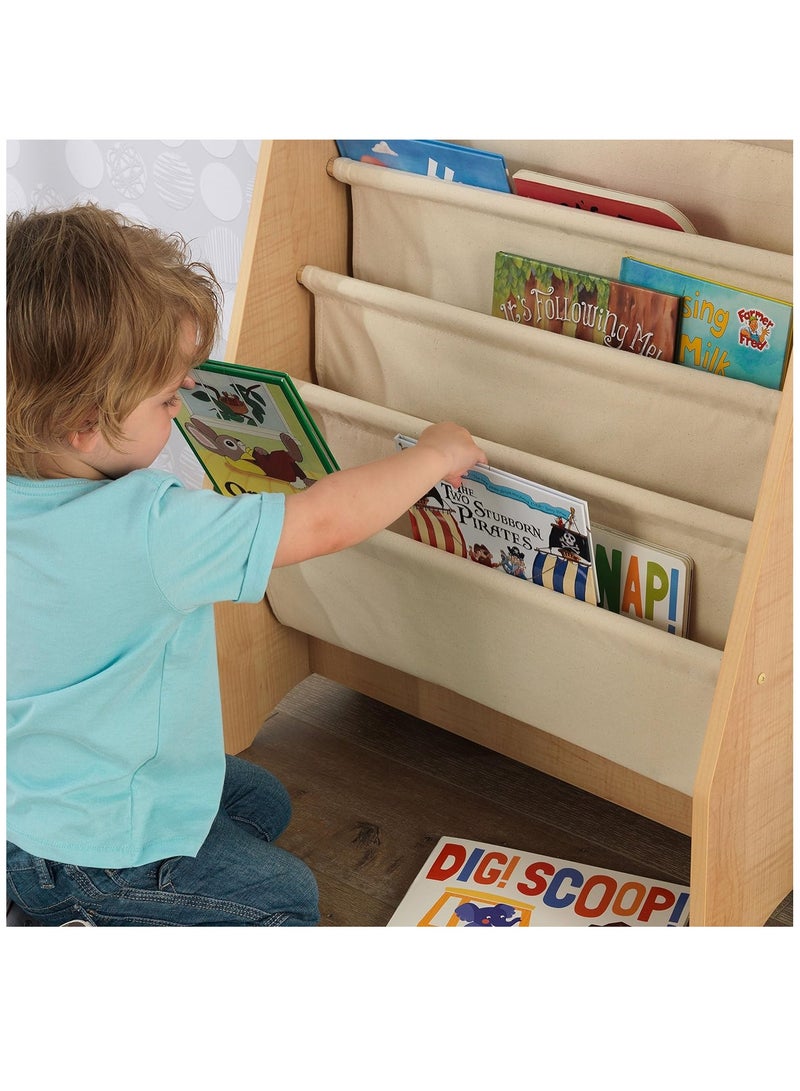 KidKraft Kidkraft Sling Bookshelf Natural  - Image 3