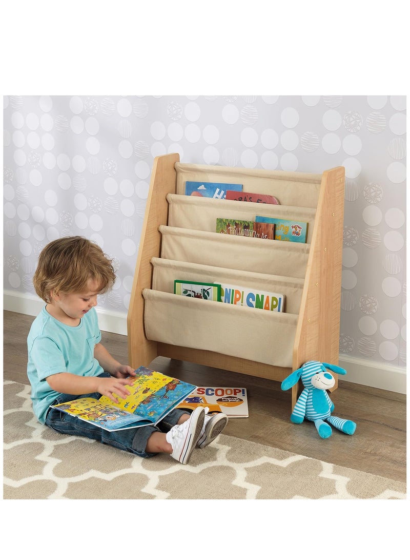 KidKraft Kidkraft Sling Bookshelf Natural  - Image 2