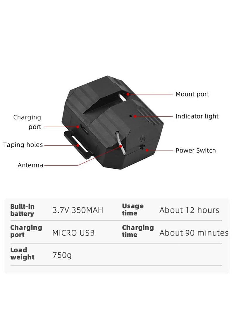 Zikra Drone Thrower for DJI Mini 3 Pro and Mavic 3, Remote-Controlled Air Dropper, Ideal for Delivering Bait, Gifts and Wedding Rings, USB Charged, Quick Release, Safe Magic Strap - Image 4