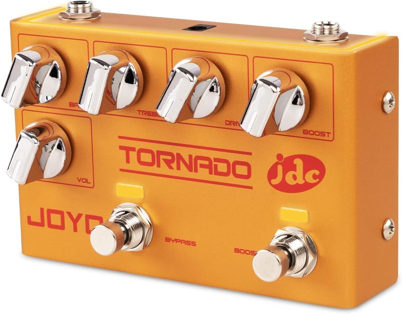 JOYO Overdrive Effect Pedal Dual Channel with Independent Footswitch for Electric Guitar - JDC Signature (TORNADO R-21) - Image 1