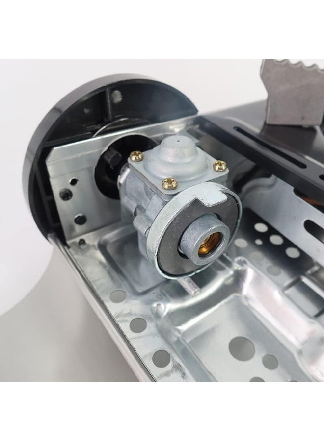 جو تو كامبس موقد تخييم محمول بالبوتان من GO2CAMPS مع شواية وصينية تسخين – خفيف الوزن للطبخ الخارجي - Image 4