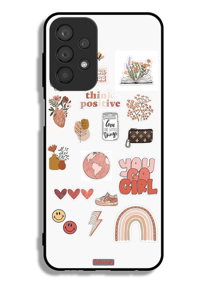 Tolwak Samsung Galaxy A23 4G Protective Case Cover You Go Girl - Image 1