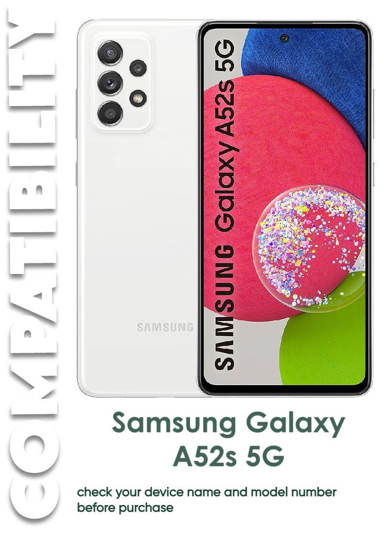 Antistatic ESD Dustproof Premium Quality High Definition Tempered Glass Screen Protector Designed For Samsung Galaxy A52s 5G