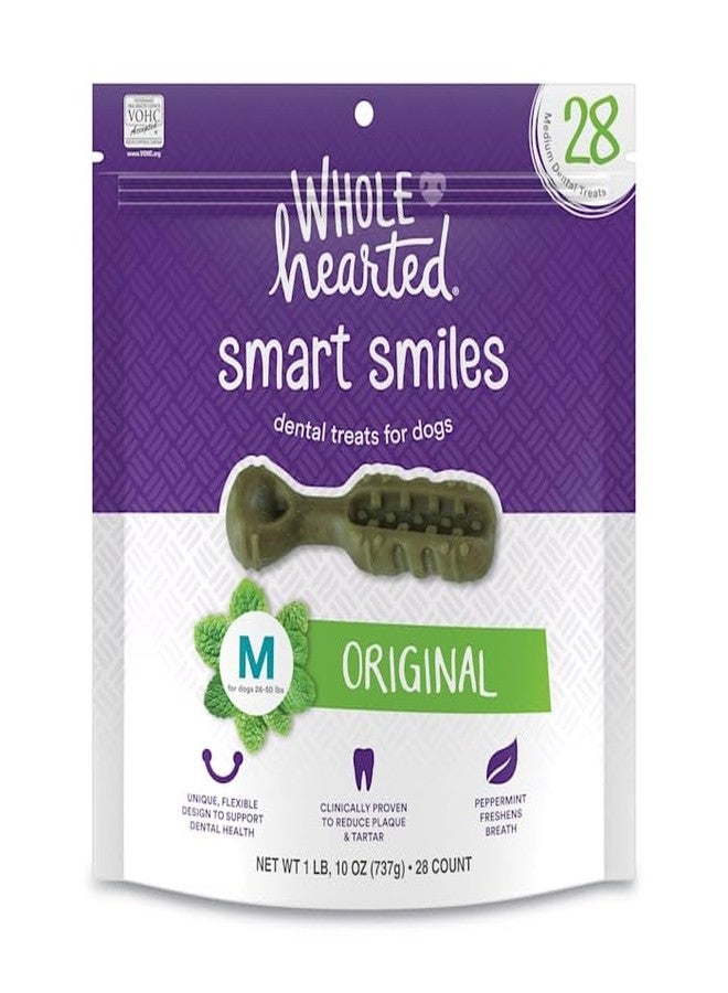 WholeHearted Smart Smiles Original Flavor Dog Treats 26 oz. Count of 28 - Image 1
