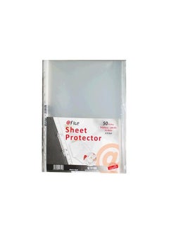 Generic @file Sheet Protector U-shape 100 mic Clear A4 - 50 pieces 