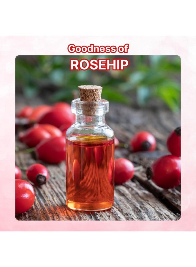 Treezio Rosehip Face Serum - For Radiant, Youthful-Looking Skin | No Sulphate No Paraben | For Men & Women Pack of 2 (30 ml Each) - Image 5