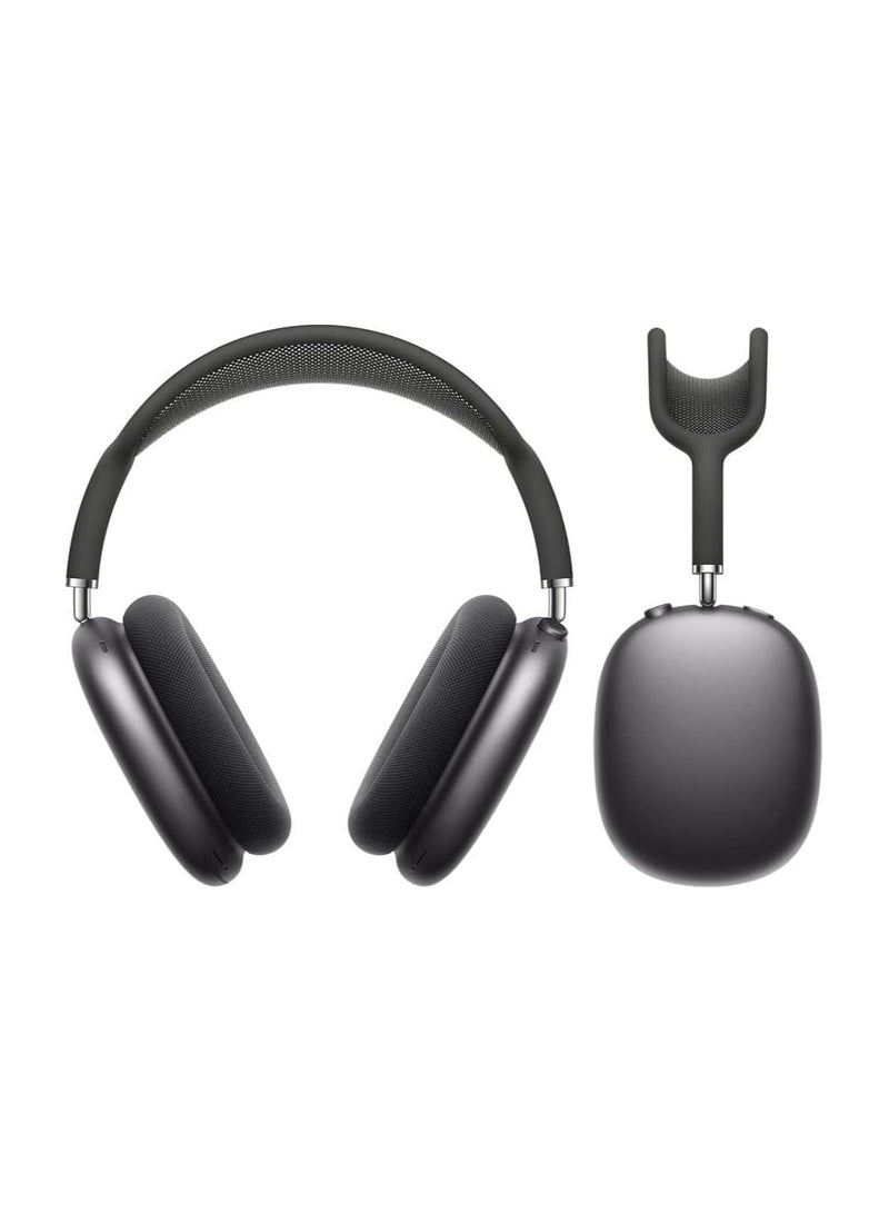 P9 P9 Wireless Bluetooth Headphones Over Ear Stereo Music Headphones Gaming Headset - Supports Mircoro TF for Laptop/Mobile Phone/PC (BLACK)  - Image 2