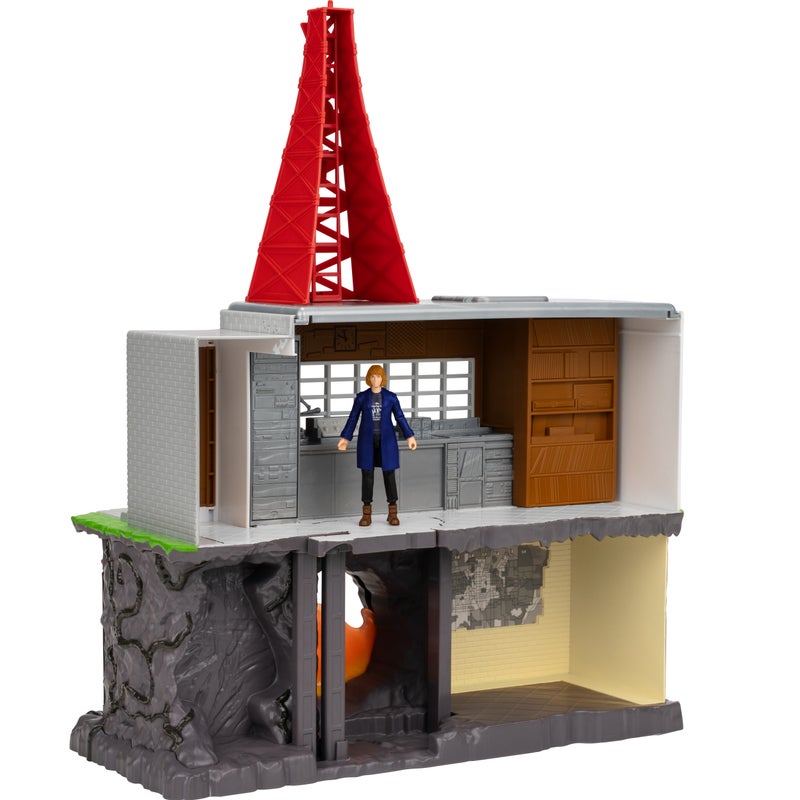 Stranger Things The Squawk Headquarters Playset with Character Figure 3.5-Inches - Robin | Netflix Series | Action Figure | imaginative Play | Character Figure Gift for Kids and Collectors - Image 3